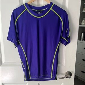 Speedo Men's Blue Rashguard